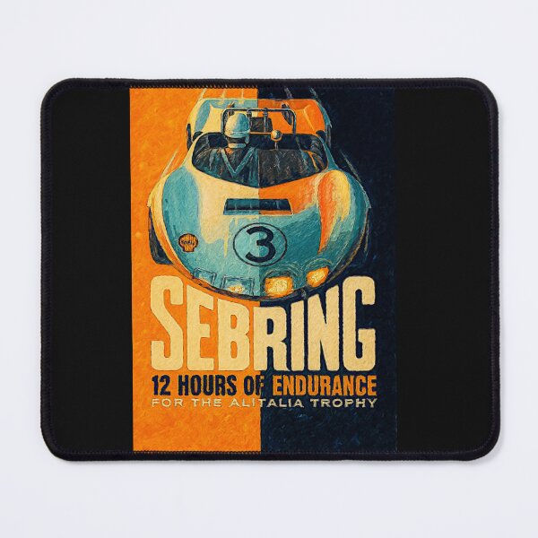 Item preview, Sebring 1966 12 hour Grand Prix vintage variation designed and sold by Helios Be. Lavsh.