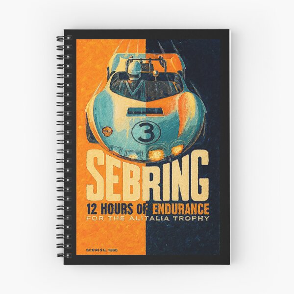 Item preview, Sebring 1966 12 hour Grand Prix vintage variation designed and sold by Helios Be. Lavsh.