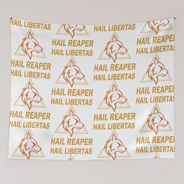 Item preview, Red Rising Hail Libertas Hail Reaper Vintage Howler designed and sold by yash-lucian.