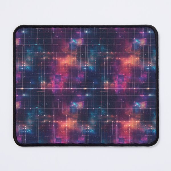 Item preview, Resonating Aurora Borealis Grid designed and sold by MidArtForge.