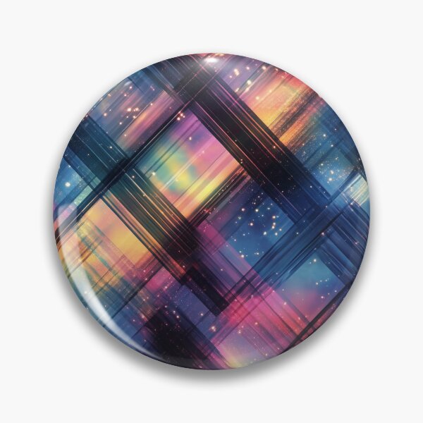 Item preview, Resonating Aurora Borealis Grid designed and sold by MidArtForge.