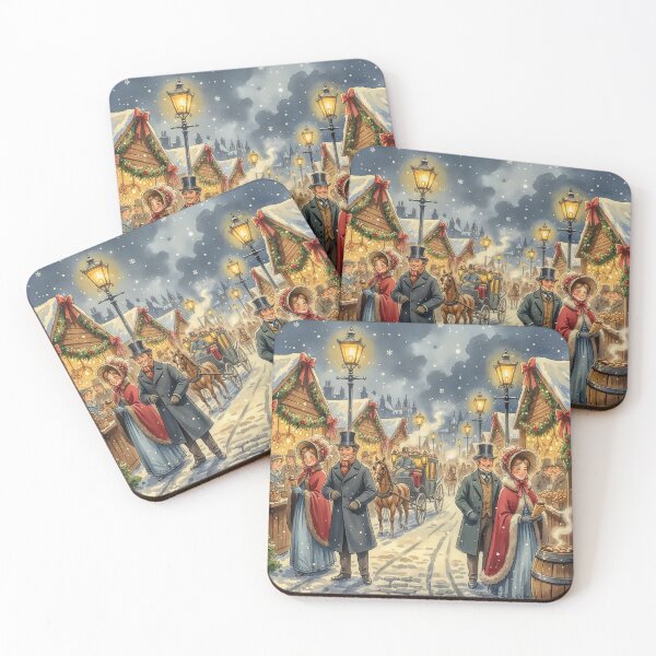 Item preview, Christmas Market Victorian Times 1800s England designed and sold by acceleratorhams.