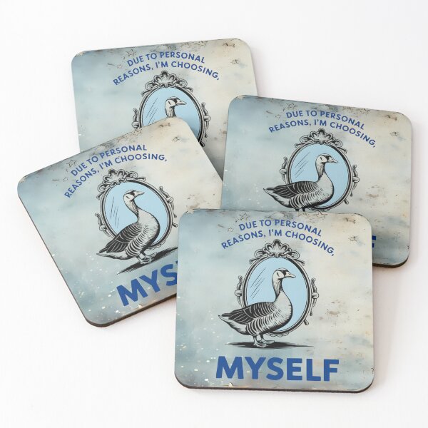 Item preview, Choosing Myself – Goose in the Mirror designed and sold by MysticOzzy.