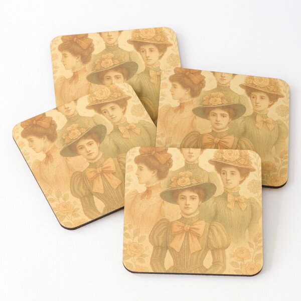 Item preview, Victorian Women Portrait Vintage Fashion Art designed and sold by freackly.