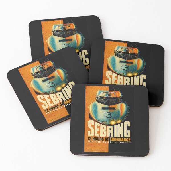 Item preview, Sebring 1966 12 hour Grand Prix vintage variation#1 designed and sold by Helios Be. Lavsh.