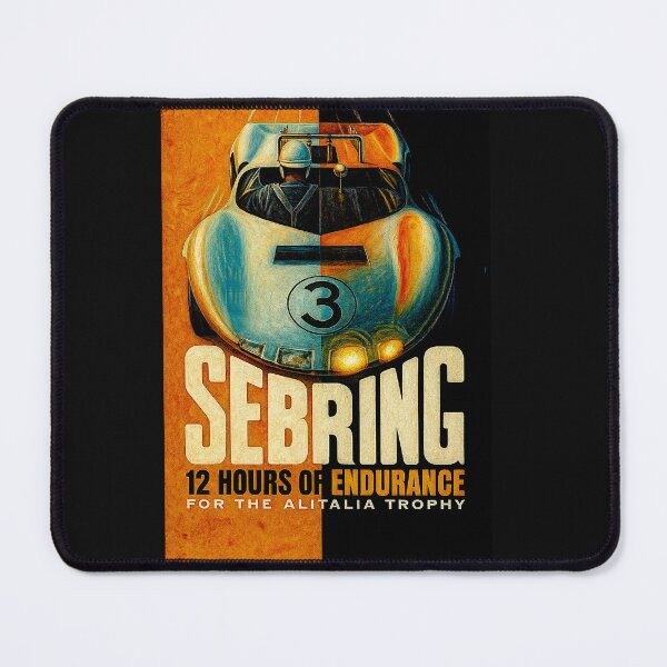 Item preview, Sebring 1966 12 hour Grand Prix vintage variation#1 designed and sold by Helios Be. Lavsh.