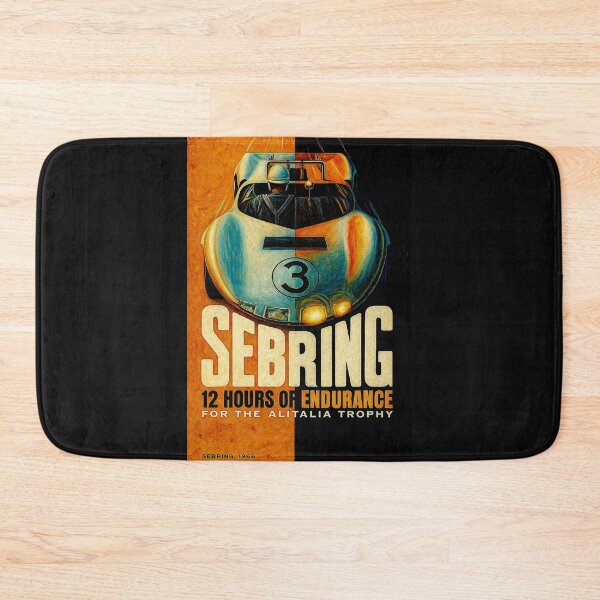 Item preview, Sebring 1966 12 hour Grand Prix vintage variation#1 designed and sold by Helios Be. Lavsh.