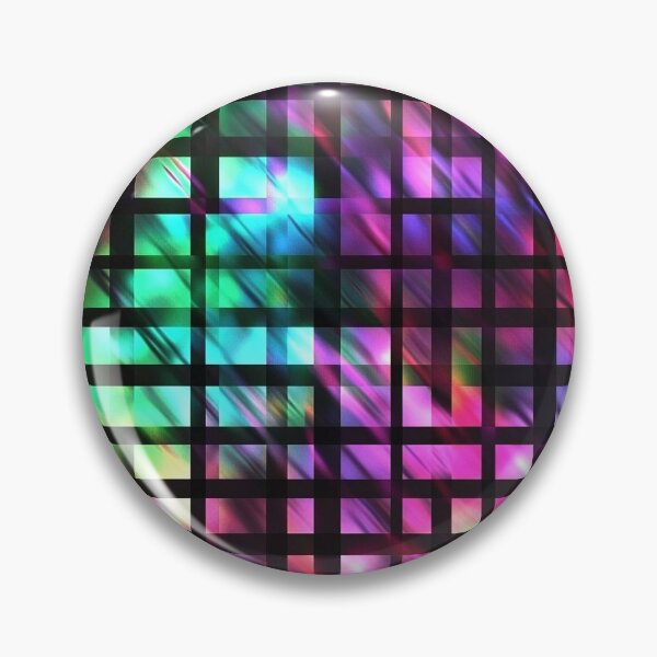 Item preview, Resonating Aurora Borealis Grid designed and sold by MidArtForge.