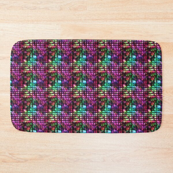 Item preview, Resonating Aurora Borealis Grid designed and sold by MidArtForge.