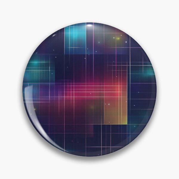 Item preview, Resonating Aurora Borealis Grid designed and sold by MidArtForge.