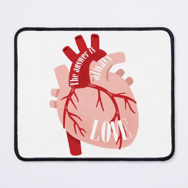 Item preview, The answer is always love Aesthetic Alternative Design designed and sold by OldSkullDesigns.