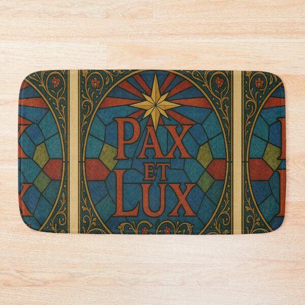 Item preview,  Pax Et Lux Stained Glass Vintage Art designed and sold by freackly.