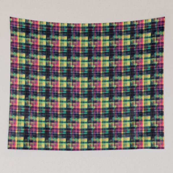 Item preview, Resonating Aurora Borealis Grid designed and sold by MidArtForge.