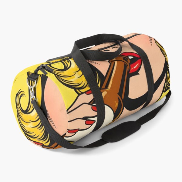 Item preview, A POP ART GIRL DRINKS BEER designed and sold by infinitearte.