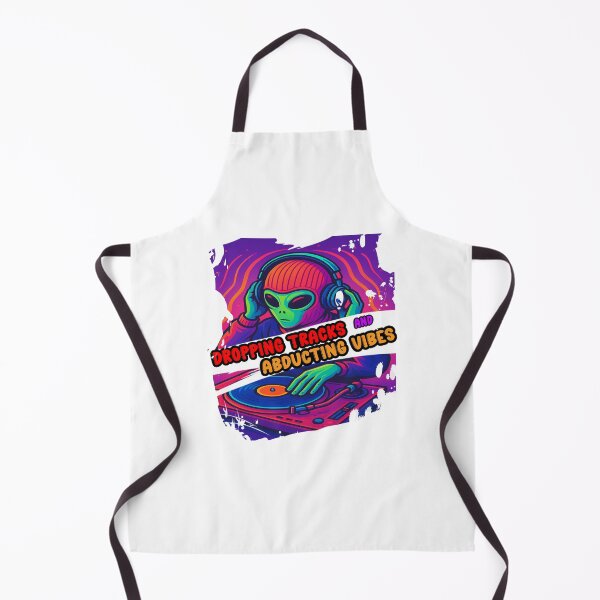 Item preview, Neon Alien Dropping Cosmic Beats designed and sold by DCPro.