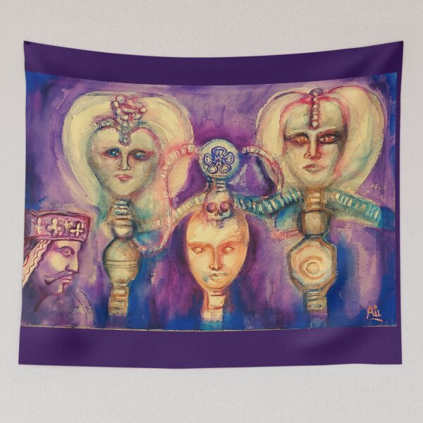 Item preview, THRONE OF SILICONE Watercolor designed and sold by BulganLumini.