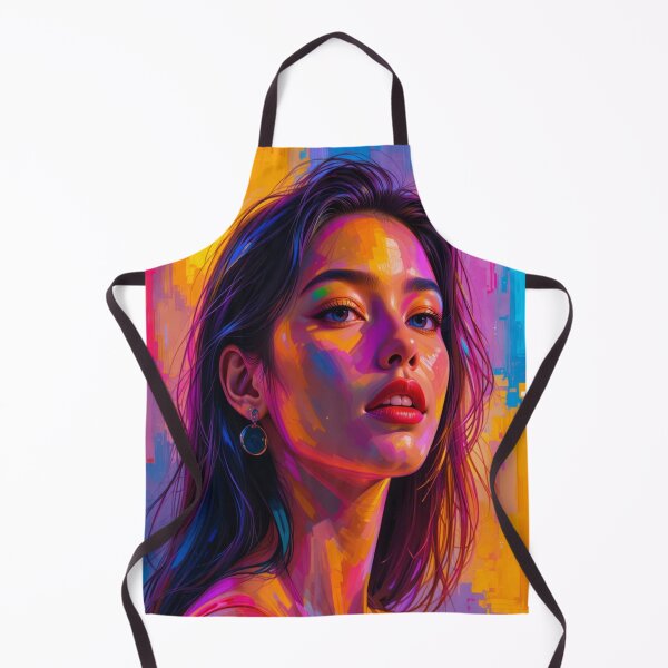 Item preview, Expressionism Female Portrait in convincing colors designed and sold by Hot4Shirt.