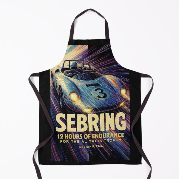 Item preview, Sebring 1966 12 hour Grand Prix vintage variation#2 designed and sold by Helios Be. Lavsh.