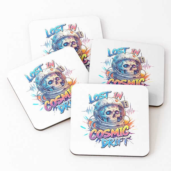Item preview, Cosmic Drift Astronaut Skull Art designed and sold by SholoStudio.