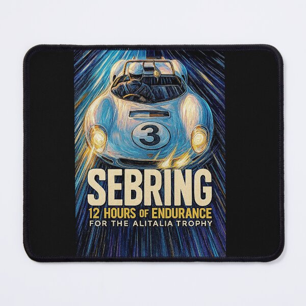 Item preview, Sebring 1966 12 hour Grand Prix vintage variation#3 designed and sold by Helios Be. Lavsh.