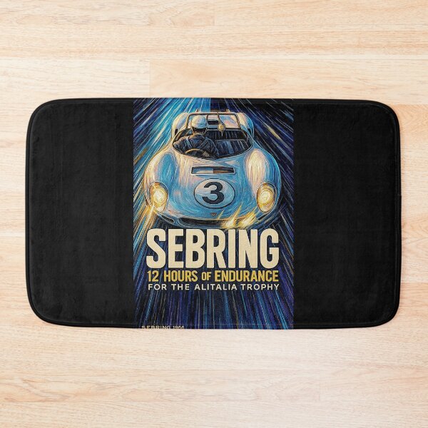 Item preview, Sebring 1966 12 hour Grand Prix vintage variation#3 designed and sold by Helios Be. Lavsh.