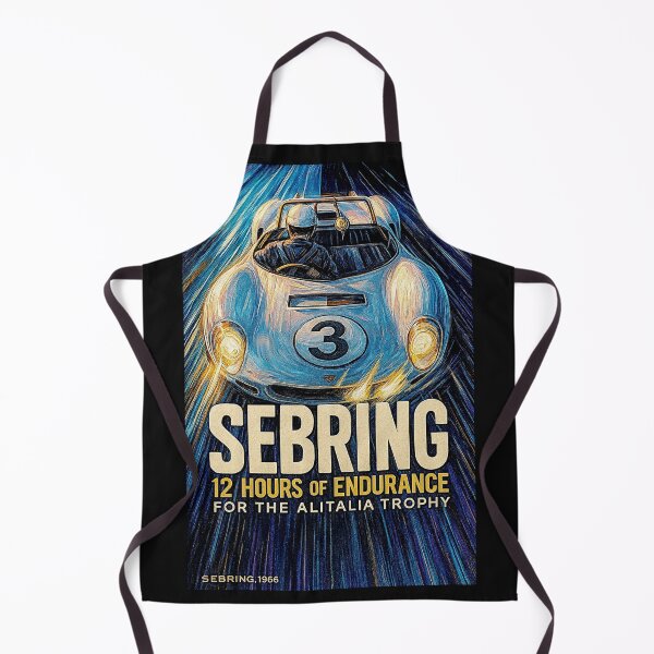 Item preview, Sebring 1966 12 hour Grand Prix vintage variation#3 designed and sold by Helios Be. Lavsh.