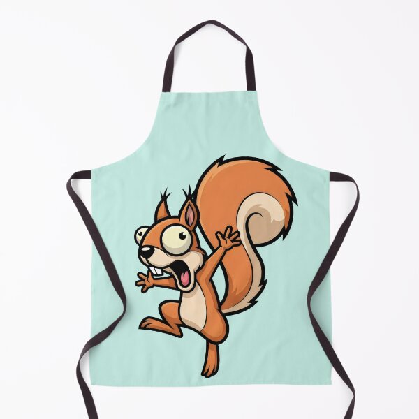 Item preview, crazy cartoon squirrel jumping excited designed and sold by Animepic222.