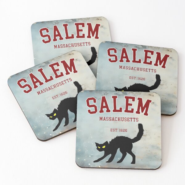 Item preview, Vintage Salem Black Cat – Est. 1626 designed and sold by MysticOzzy.