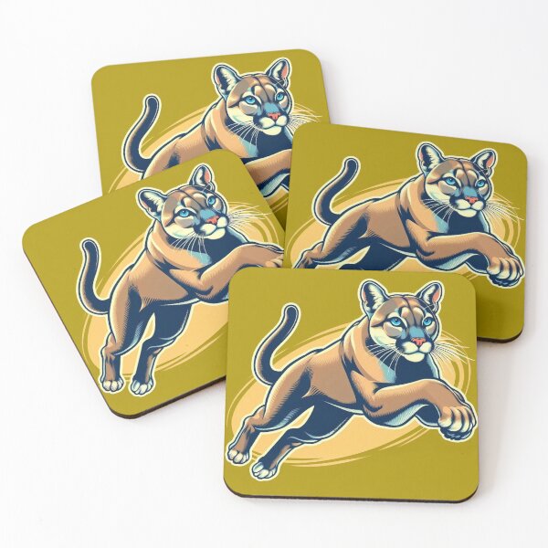 Item preview, wild cougar designed and sold by Dogandesighn.