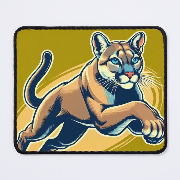 Item preview, wild cougar designed and sold by Dogandesighn.