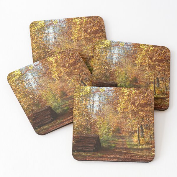 Item preview, Sunny autumn day in the forest designed and sold by Trine.