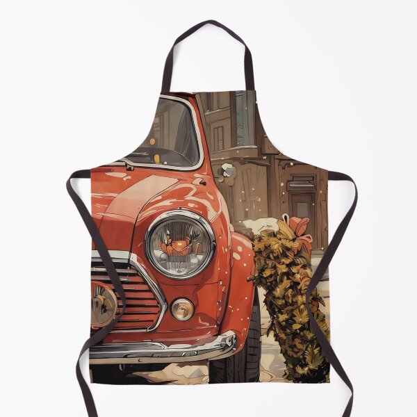 Artikelvorschau, Vintage Weihnachtsauto entworfen und verkauft von tomorrowsart.