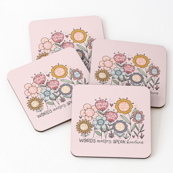 Item preview, Doodle Flowers, WORDS MATTER designed and sold by BKDIGITALSHOP.