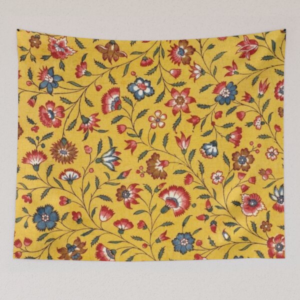 Item preview, Vintage Floral Yellow Pattern designed and sold by AzizamWorks.