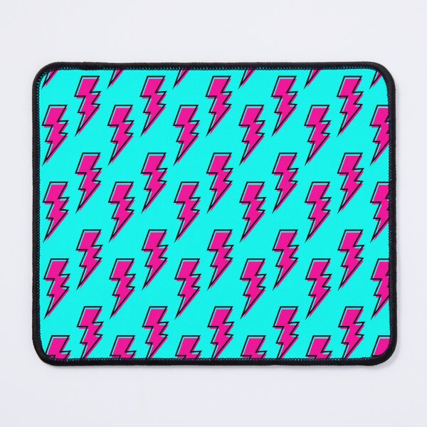 Item preview, 90s Blue and Pink Lighting Bolt Print Design. designed and sold by bestggraphico.
