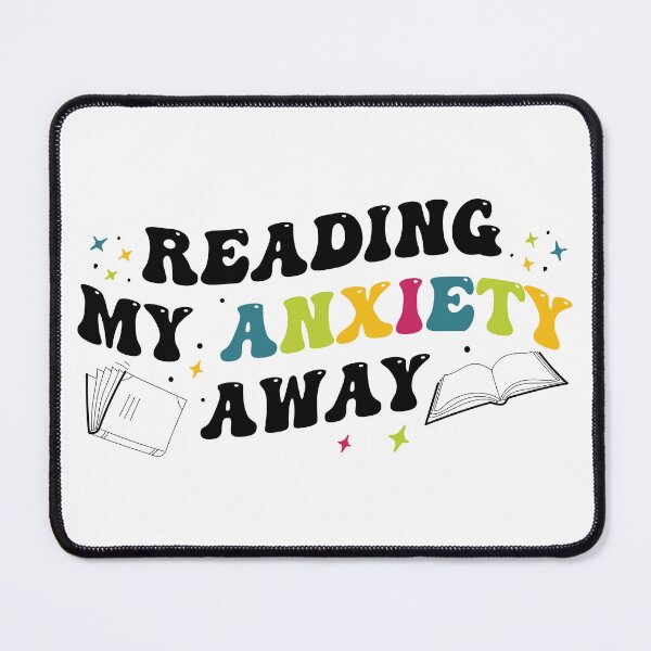 Item preview, Reading My Anxiety Away designed and sold by the-craft-shop.