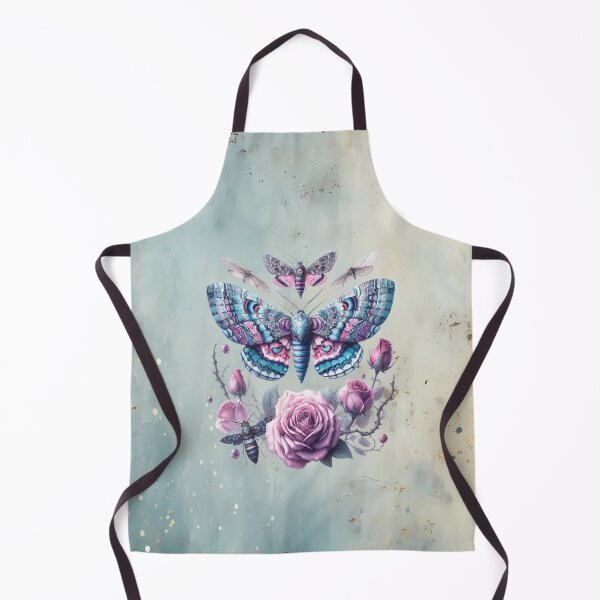 Item preview, Pink Mystical Moths and Roses: Gods Messengers designed and sold by MysticOzzy.