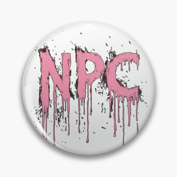 Item preview, Non Player Character (pink) designed and sold by dillyrom.