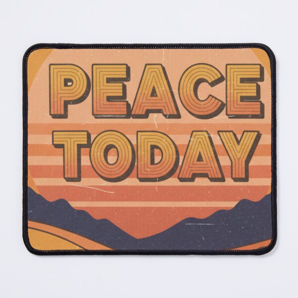 Item preview, Choose Peace Today – Retro Positivity Inspirational Tee designed and sold by CuteOasis.