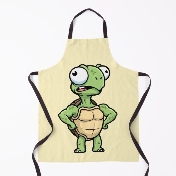 Item preview, confident cartoon turtle with big eyes designed and sold by Animepic222.