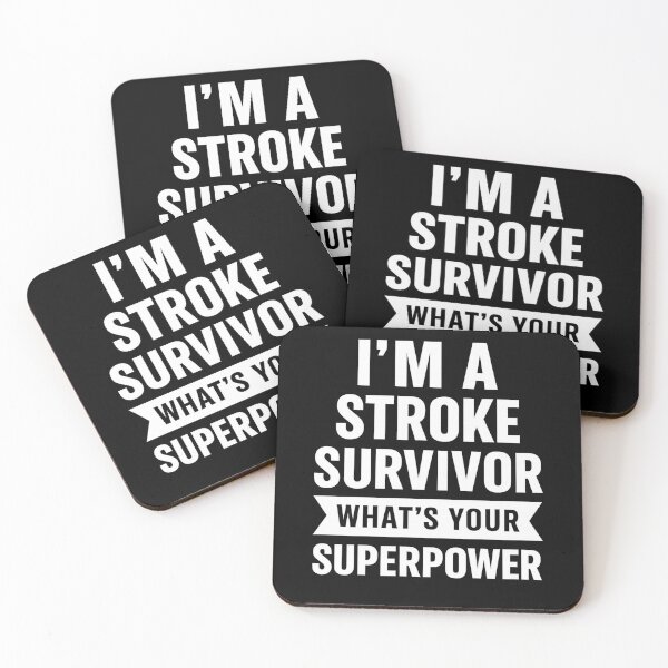 Item preview, I'm A Stroke Survivor What's Your Superpower designed and sold by hemagamo.