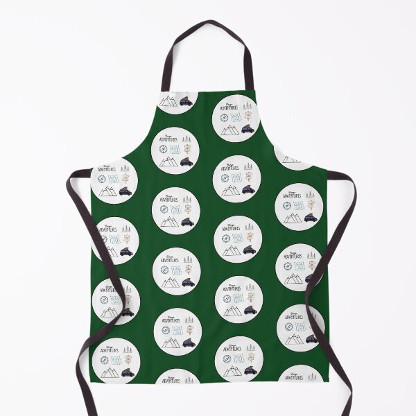 Item preview, Bongo Adventures Line Drawing in a circle designed and sold by LocalOddball.