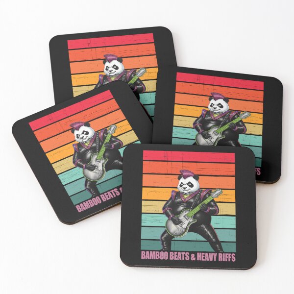 Item preview, Retro Rock Panda designed and sold by SidTastic .