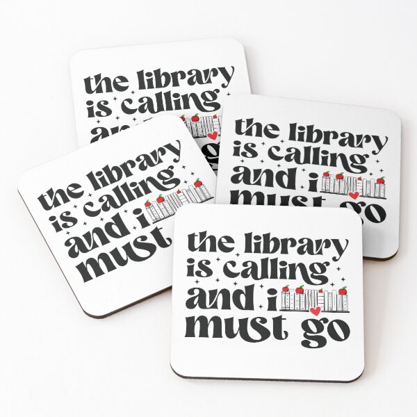 Item preview, the library is calling and i must go designed and sold by the-craft-shop.