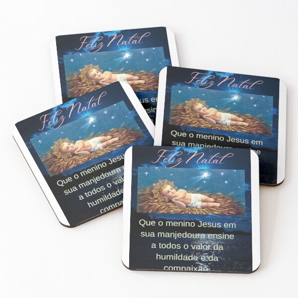 Item preview, Feliz Natal Jesus na manjedoura azul designed and sold by NaraHevilaSilva Designer.