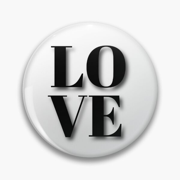 Item preview, Minimalist design with the text "Love" designed and sold by BenCoStyle.
