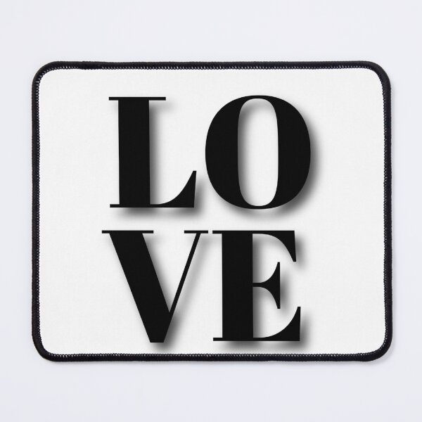 Item preview, Minimalist design with the text "Love" designed and sold by BenCoStyle.