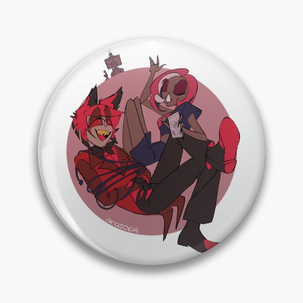 Item preview, Alastor and Velvette gossiping designed and sold by anasoda.