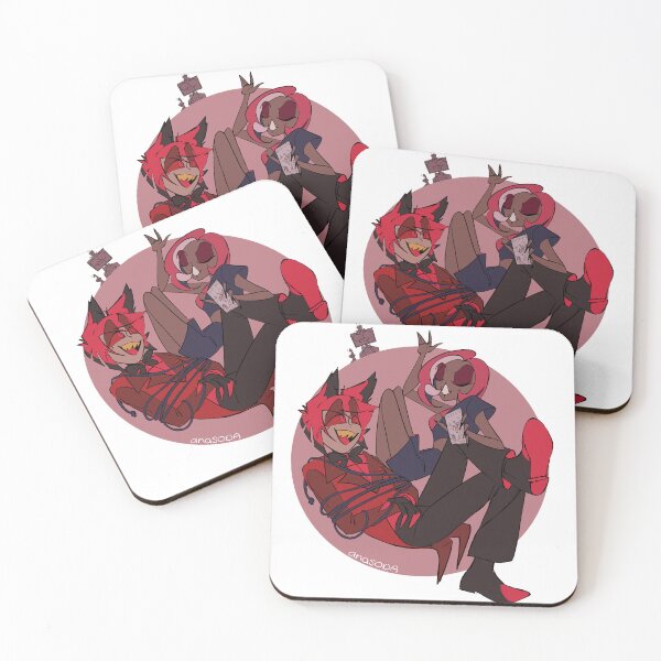 Item preview, Alastor and Velvette gossiping designed and sold by anasoda.