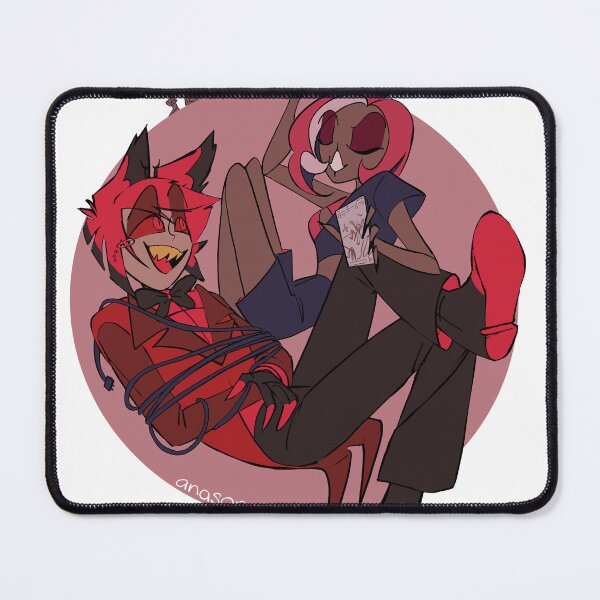 Item preview, Alastor and Velvette gossiping designed and sold by anasoda.